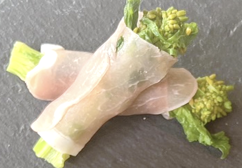 菜の花のひとくちブーケ