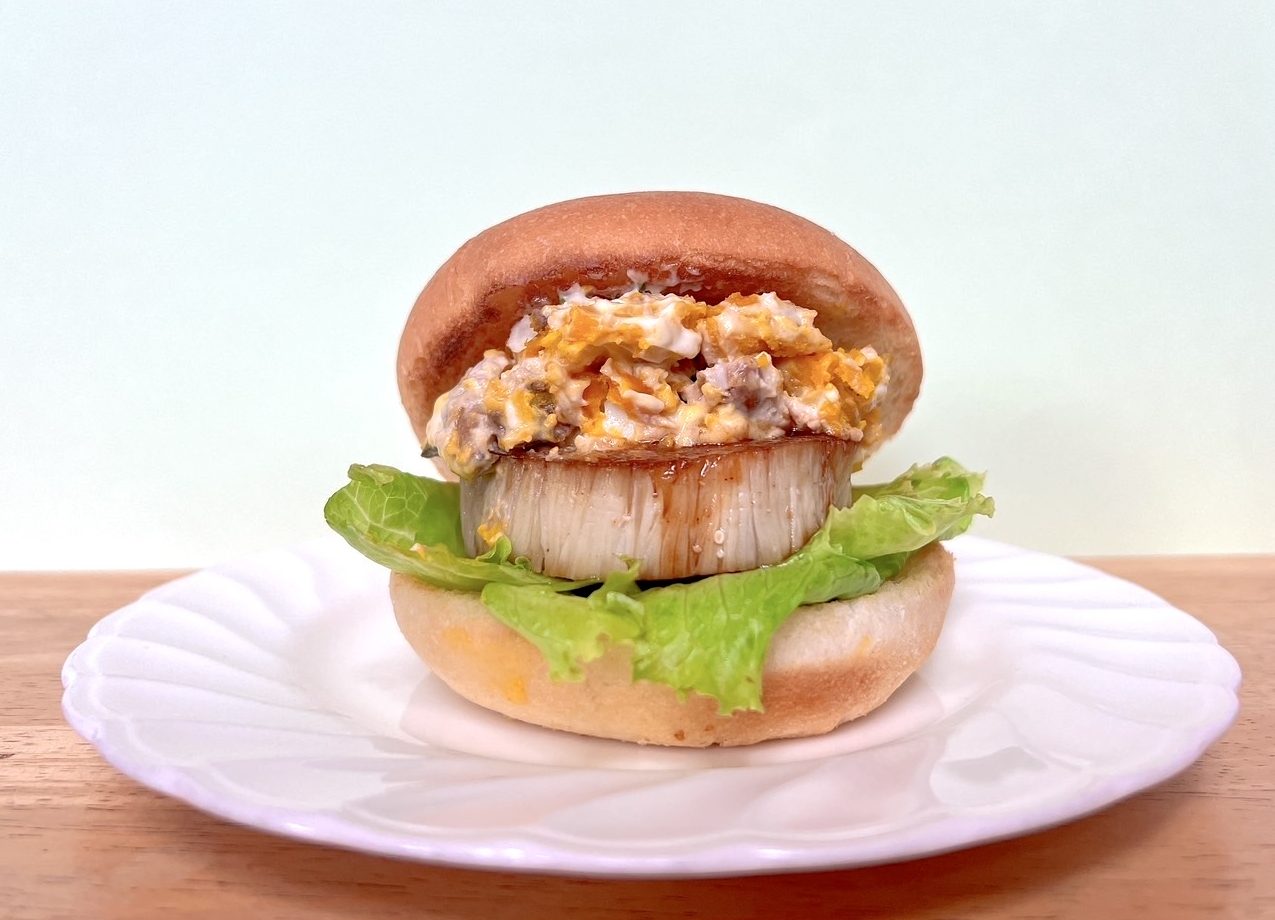 森のホタテバーガー