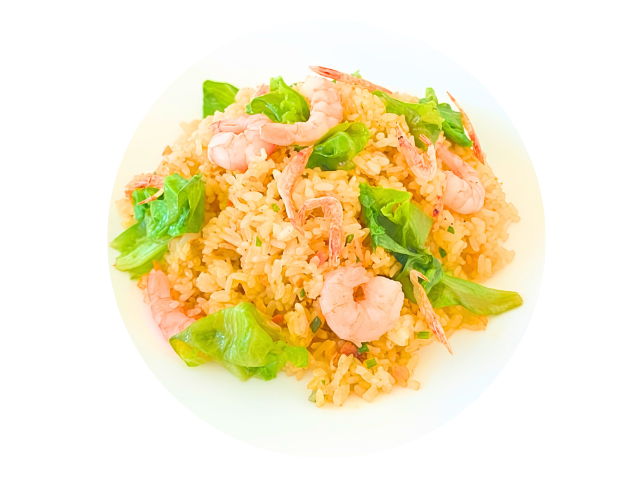 海老レタスチャーハン