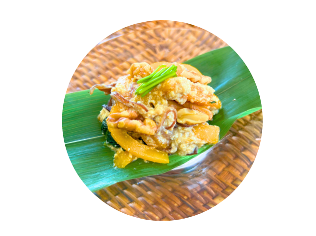 マンゴーの白和え