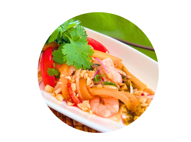 マンゴーのエスニックサラダ